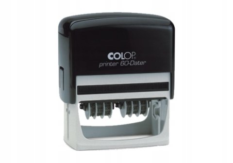 Pieczątka datownik godzina Colop 60 DD + gumka Pieczątka datownik godzina Colop 60 DD + gumka