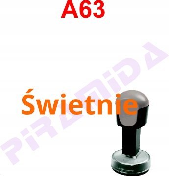 Pieczątka dla nauczycieli dzieci A63 kołek stempel Pieczątka dla nauczycieli dzieci A63 kołek stempel