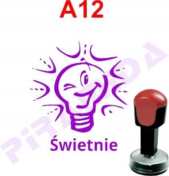 Pieczątka dla nauczycieli dzieci A12 kołek stempel Pieczątka dla nauczycieli dzieci A12 kołek stempel
