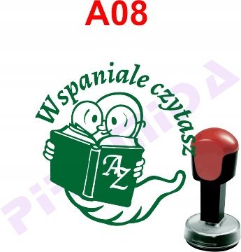 Pieczątka dla nauczycieli dzieci A08 kołek stempel Pieczątka dla nauczycieli dzieci A08 kołek stempel