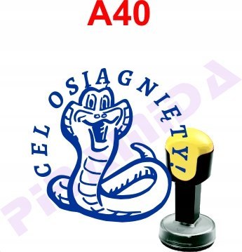 Pieczątka dla nauczycieli dzieci A40 kołek stempel Pieczątka dla nauczycieli dzieci A40 kołek stempel